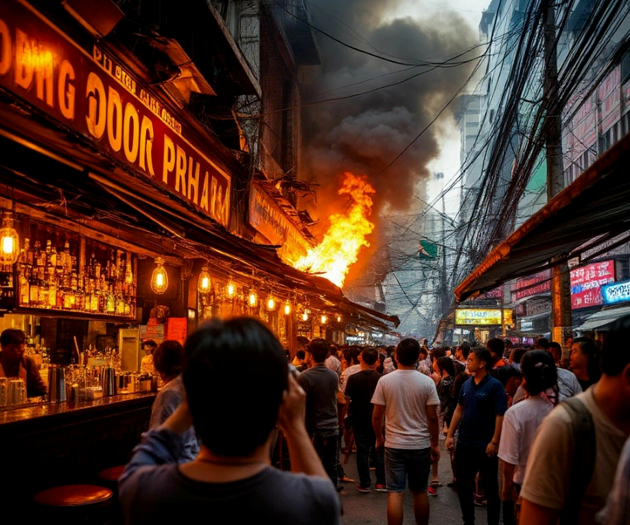 Rong Beer Na Lat Phrao располагался рядом со всемирно известным рынком Чатучак