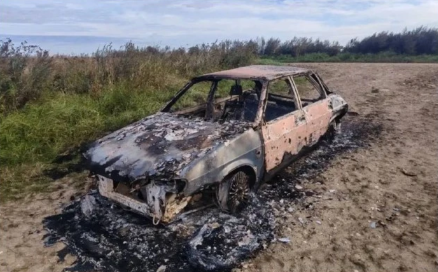 Пассажирка сожгла чужую машину после ДТП на трассе