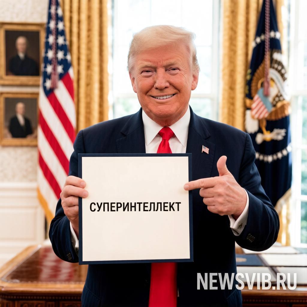Трамп переименовал ИИ в «суперинтеллект»
